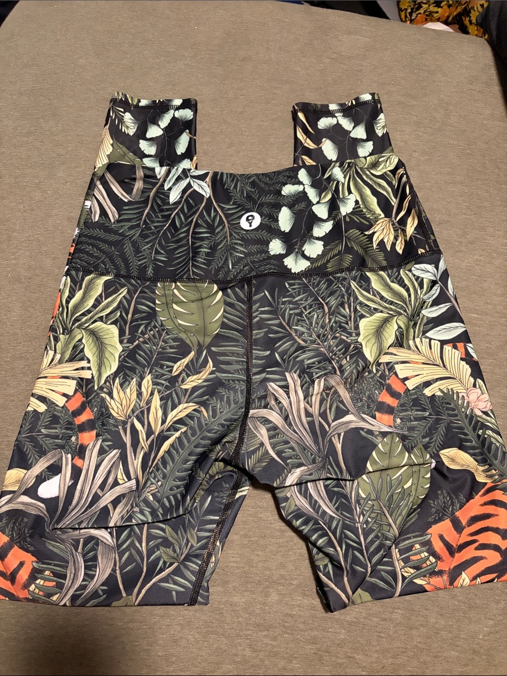Yoga Democracy Rawr Talent tiger print leggings size m - Picture 9 of 9